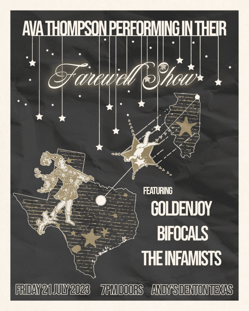 Ava Thompson - Farewell Show with Goldenjoy, Bifocals, The Infamists