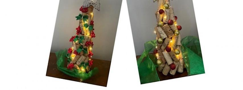 Wine cork Christmas Tress