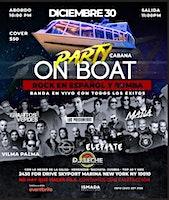 Party en el Boat con Rock en Español y rumba de fin de año