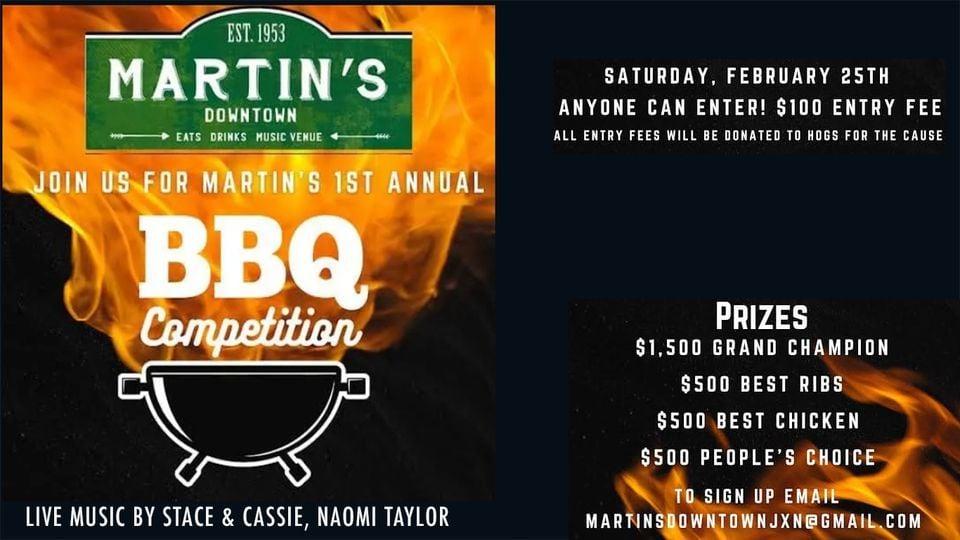 Martin's Downtown BBQ Competition