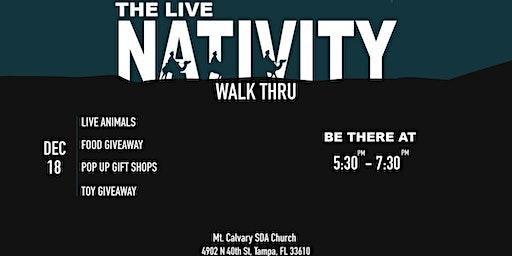 The Live Nativity Walk Thru