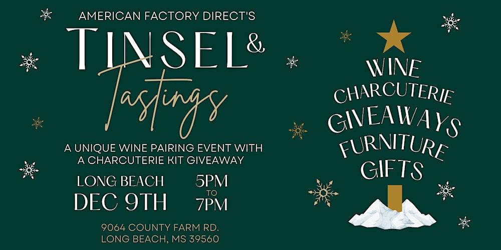 Tinsel & Tastings FREE Wine Pairing Event