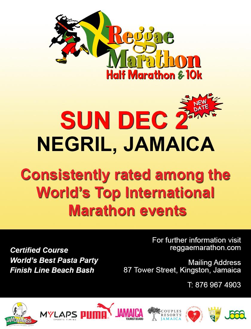 Reggae Marathon: Half marathon & 10K