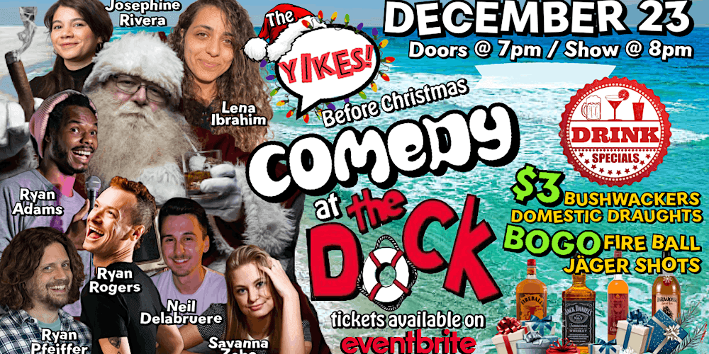 YIKES Comedy @ The Dock Pensacola Beach