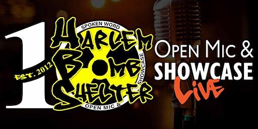 The Harlem Bomb Shelter LIVE OPEN MIC & SHOWCASE