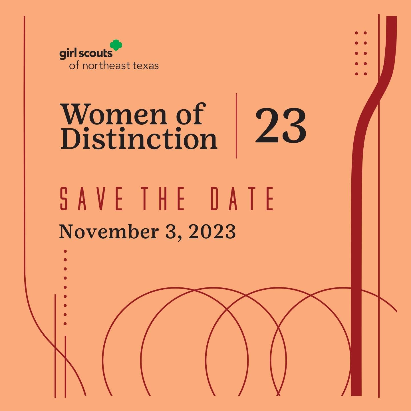 Girl Scouts of Northeast Texas' Women of Distinction Luncheon