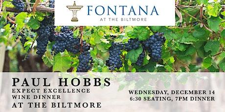 Paul Hobbs Wine Dinner  at The Biltmore