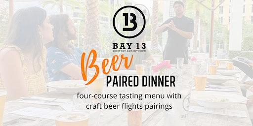 Beer Paired Dinner at Bay 13