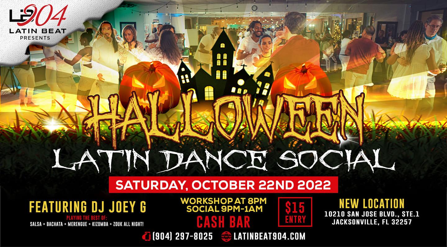 Halloween Latin Dance Party feat. DJ Joey G
Sat Oct 22, 8:00 PM - Sat Oct 22, 1:00 AM
in 2 days