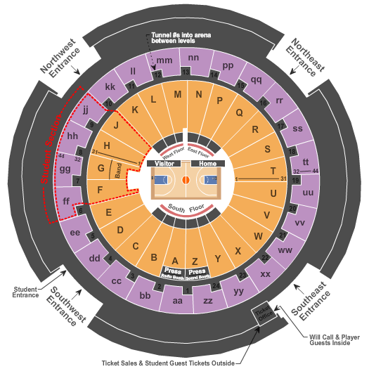 2022-2023 Utah Utes Men's Basketball Season Tickets (Includes Tickets To All Regular Season Home Games)