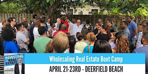 Wholesaling Real Estate Boot Camp with Lex Levinrad