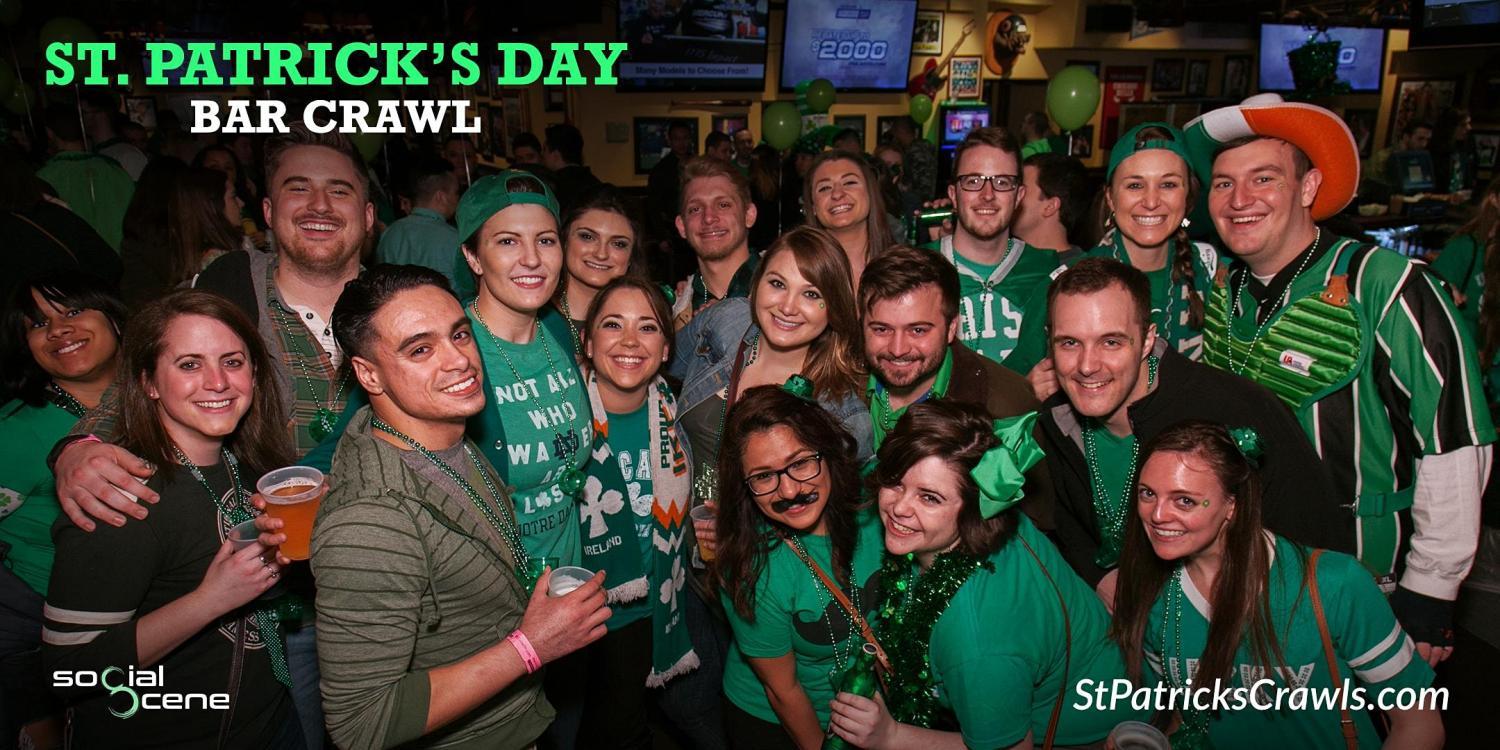 2022 Dallas St Patrick’s Day Bar Crawl