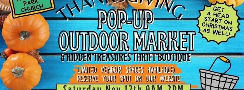 Thanksgiving Pop Up Market