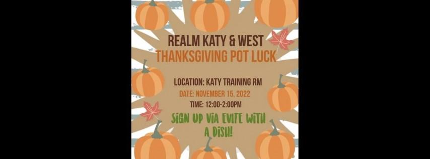 Katy and West Thanksgiving Potluck