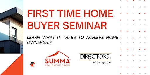 First Time Home Buyer Seminar