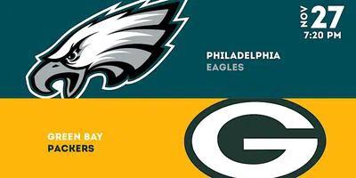 Eagles vs. Green Bay Packers - Football Watch Party (Sunday)