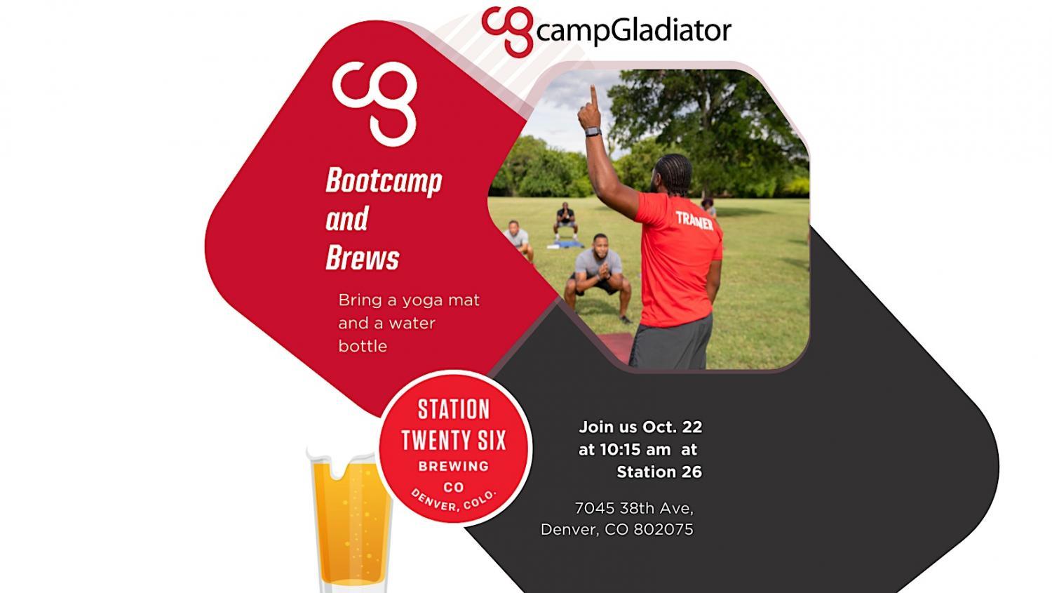 Bootcamp and Brews
Sat Oct 22, 10:00 AM - Sat Oct 22, 7:00 PM
in 2 days