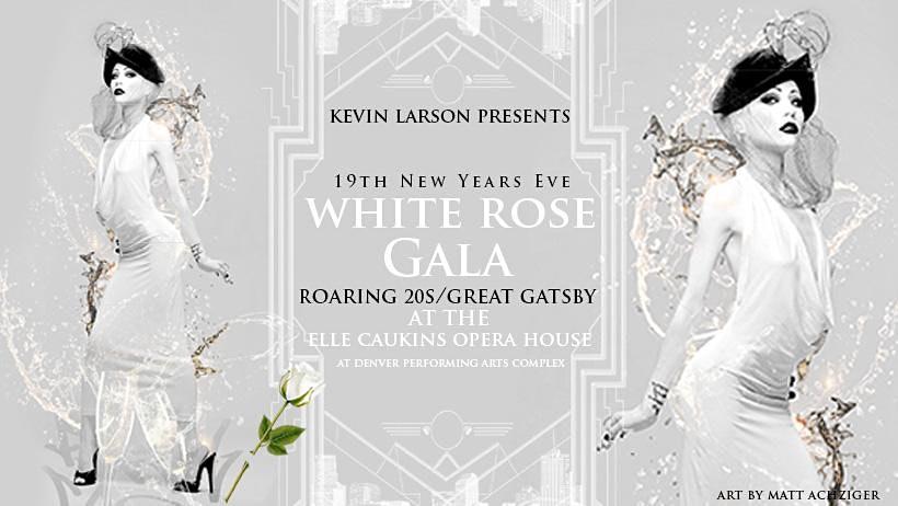 Denver New Years Eve 2022 - 19th White Rose Gala