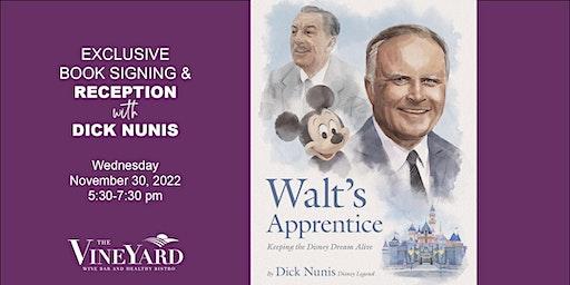 RESCHEDULED!  Book Signing and Reception with Disney Legend Dick Nunis