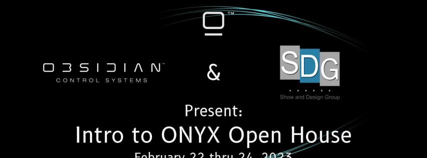 Obsidian Control Systems Introduction to Onyx Open House - Las Vegas