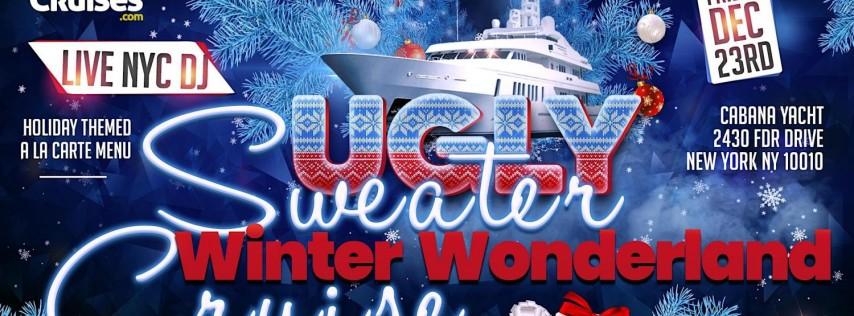 Ugly Sweater Winter Wonderland Party Cruise New York City I Cabana Yacht