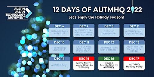 Merry, Merry, Happy Hour with AUTMHQ and Partners