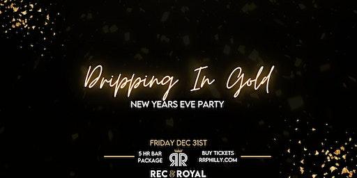 Dripping In Gold | NYE 2023 | 5 Hour Bar Package