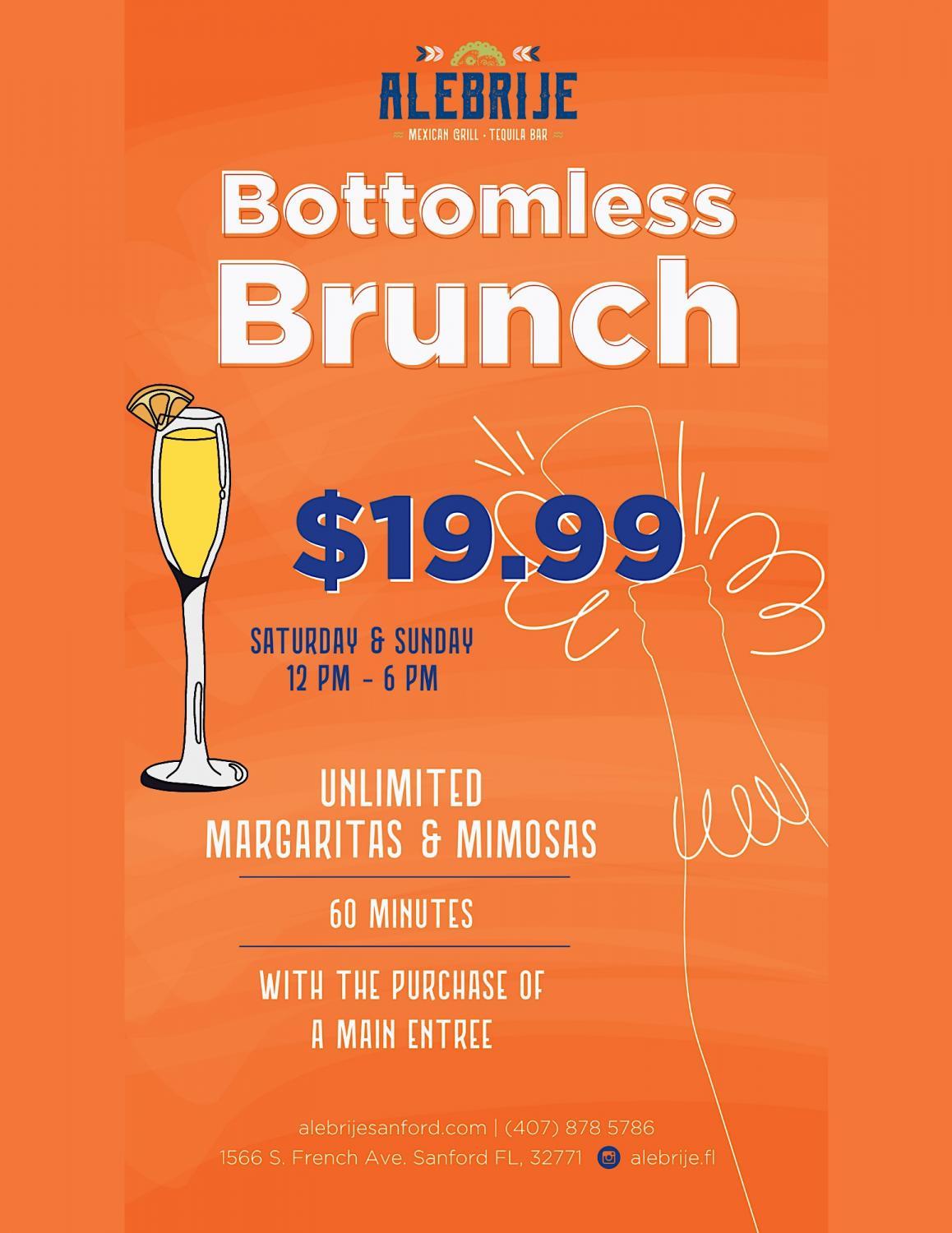 BOTTOMLESS BRUNCH