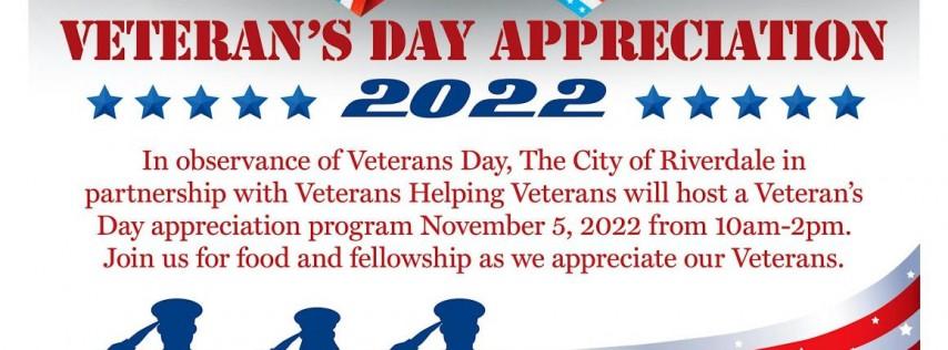 Veteran's Day Appreciation 2022