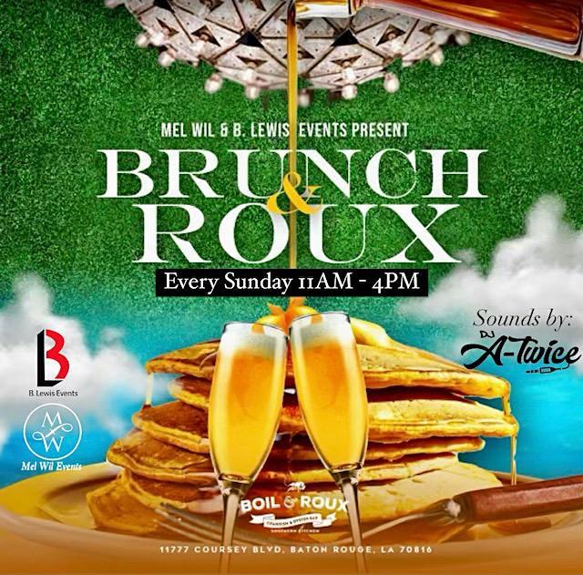 Brunch & Roux
Sun Nov 27, 11:00 AM - Sun Nov 27, 4:00 PM
in 23 days