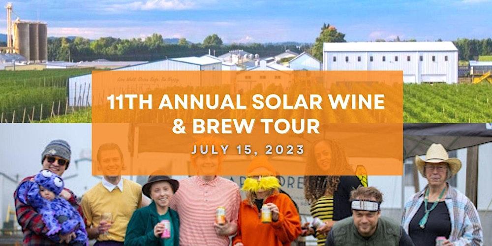 11th annual Solar Wine & Brew Tour