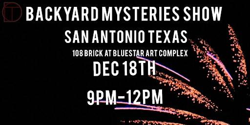 Backyard mysteries Hip Hop show