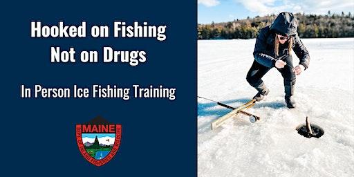 OVERFLOW: Hooked on Fishing Not on Drugs - In Person  Ice Fishing Training