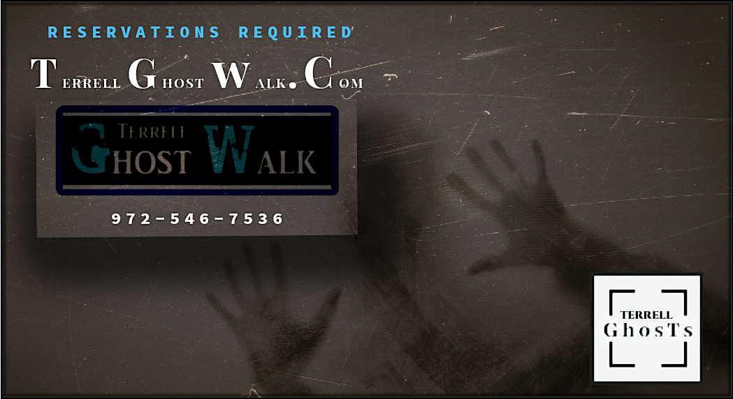 The Terrell Ghost Walk
Sat Oct 29, 8:00 PM - Sat Oct 29, 10:00 PM
in 9 days