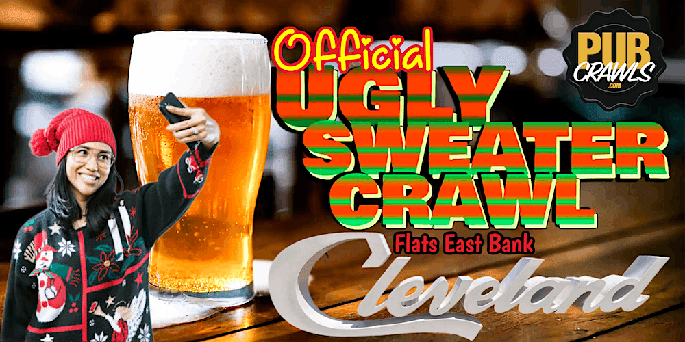 Official Ugly Sweater Bar Crawl Cleveland