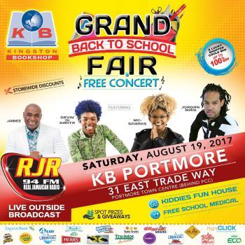 Kingston Bookshop Grand Back To School Fair & Free Concert