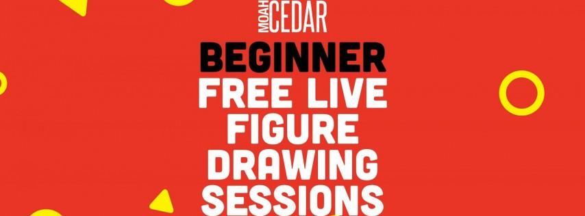 MOAH:CEDAR's Live Figure Drawing Sessions (Beginner - Clothed)