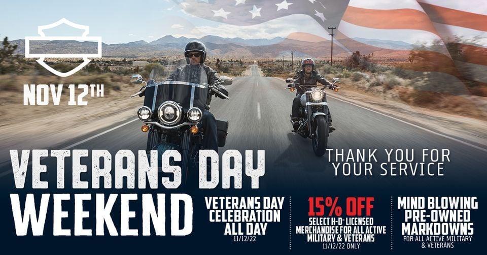 Veteran's Day Weekend at Dallas H-D