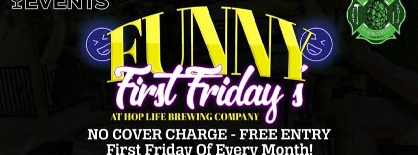 Funny First Friday's Comedy Showcase at Hop Life Brewing