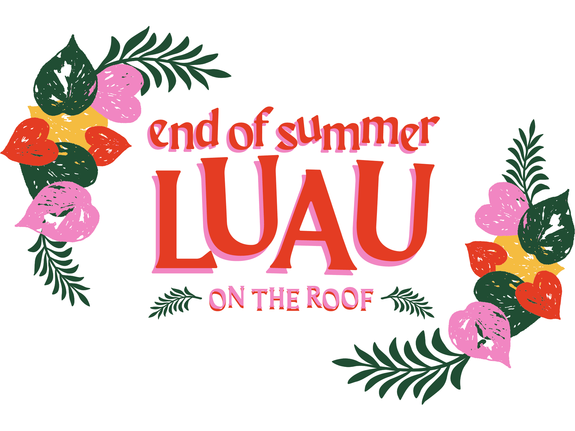 End of Summer Luau on The Roof