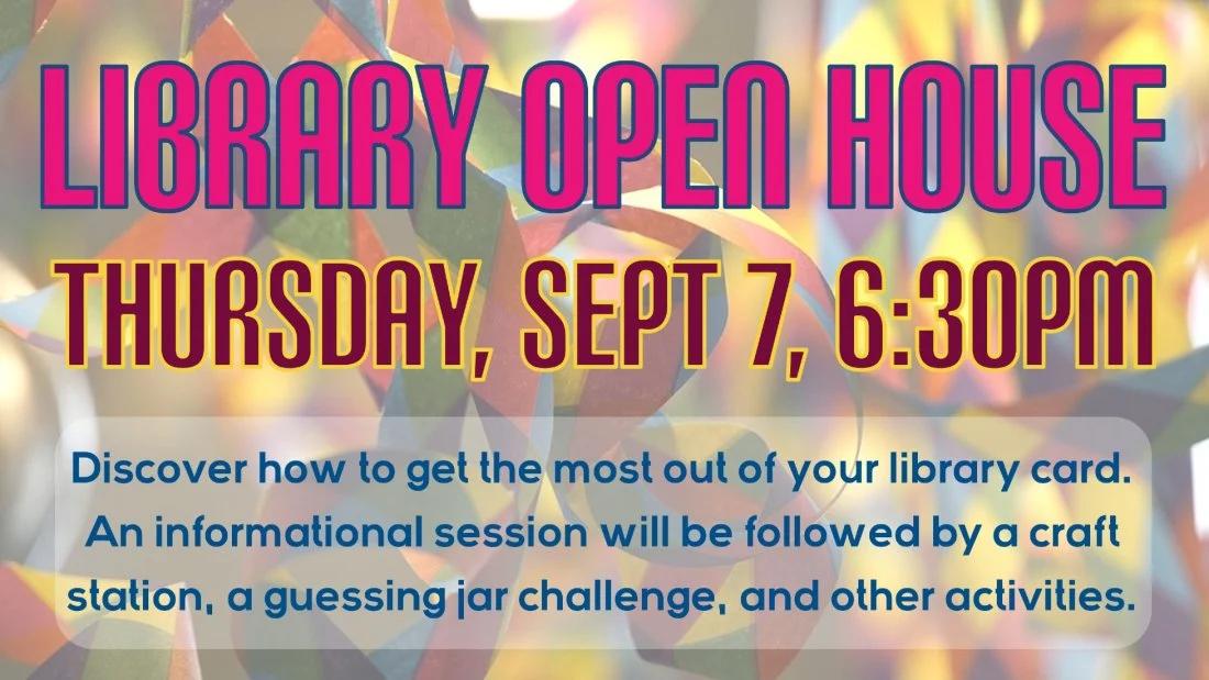 Library Open House