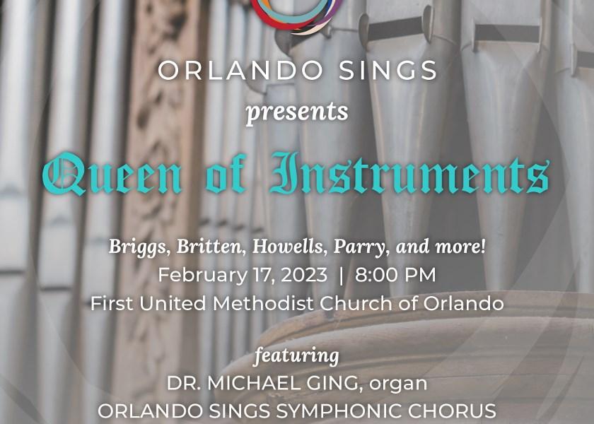 QUEEN OF INSTRUMENTS | Briggs, Britten, Howells, Parry, and more!