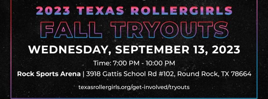 2023 Fall Tryouts - Texas Rollergirls