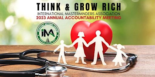 2023 Think and Grow Rich Annual Accountability Meeting