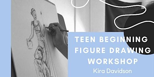 Teen Beginner Figure drawing Workshop