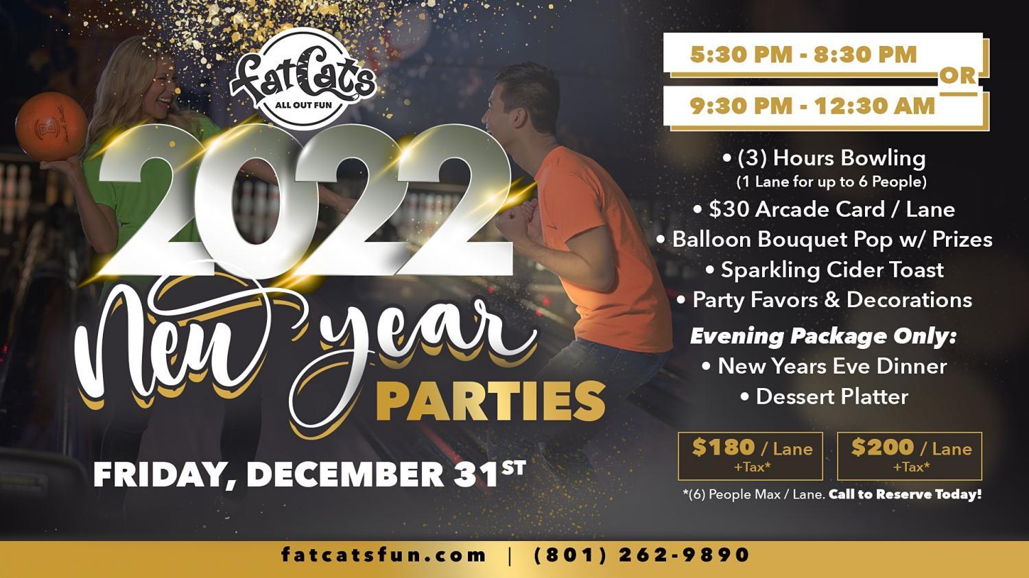 New Years Party 9:30 - 12:30