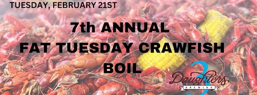 3 Daughters Brewing 7th Annual Fat Tuesday Crawfish Boil