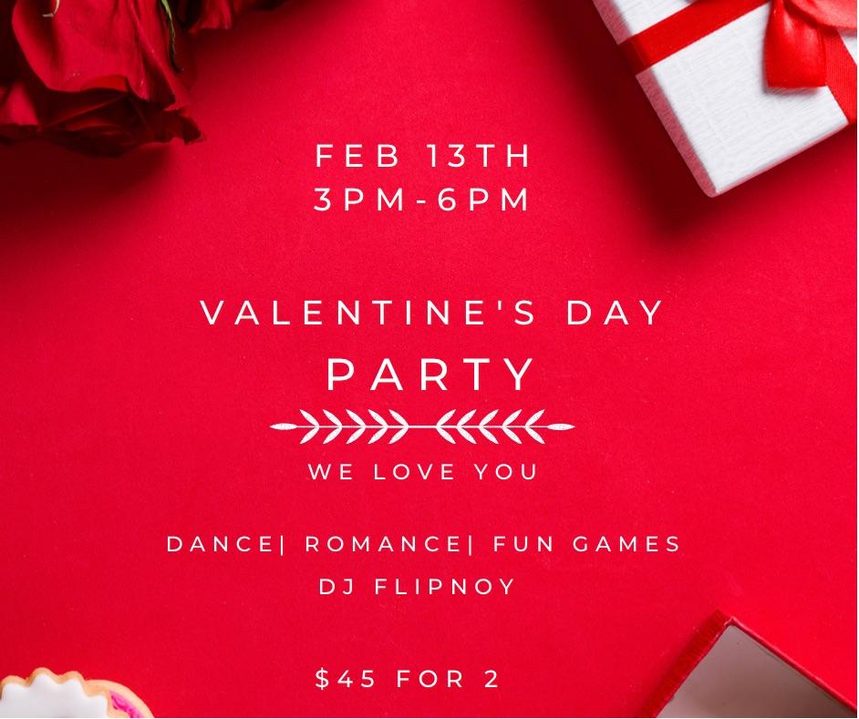 Valentine's Day Romantic Dance Class and Party
