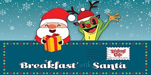 Breakfast with Santa - Rainforest Cafe at Menlo Park Mall