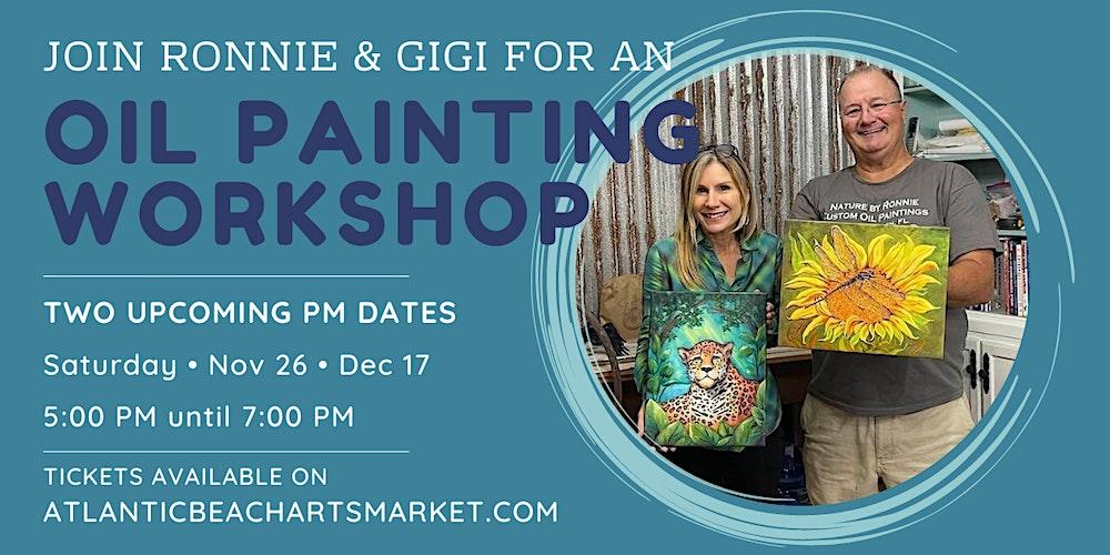 Oil Painting Workshop with Ronnie and Gigi *CANCELLED*